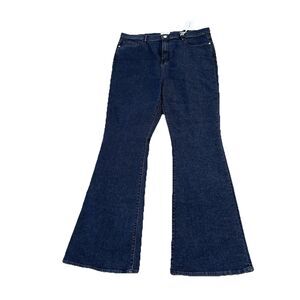 NWT Frame Le High Flare Leg Napoli High Rise Women's Size 34 (16) Retro